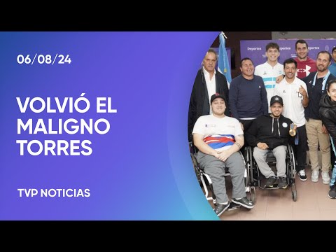 Volvió el Maligno Torres Gil, se reunió con el Presidente y visitó el CENARD Volvió el Maligno Torres Gil, se reunió con el Presidente y visitó el CENARD