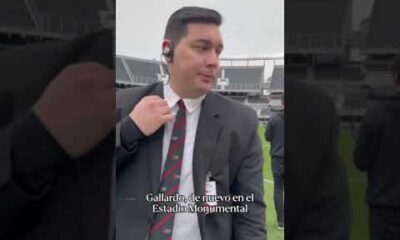 Y un dÃ­a, Marcelo Gallardo y todo su cuerpo tÃ©cnico volvieron al Estado Monumental âªð´