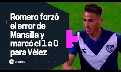 Â¡AVIVADA Y GOL! ðµâ½ El tanto de Braian #Romero para #VÃ©lez ante #Estudiantes