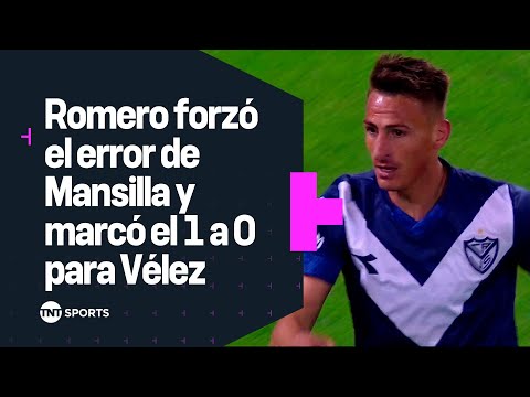 Â¡AVIVADA Y GOL! ðµâ½ El tanto de Braian #Romero para #VÃ©lez ante #Estudiantes