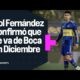 ÃLTIMO MOMENTO: POL FERNÃNDEZ CONFIRMÃ QUE SE VA DE BOCA EN DICIEMBRE