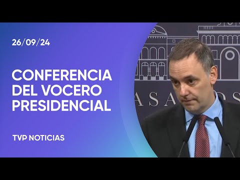 Adorni: “El Gobierno no niega la realidad, sino que la enfrenta y la trabaja para cambiarla” Adorni: “El Gobierno no niega la realidad, sino que la enfrenta y la trabaja para cambiarla”