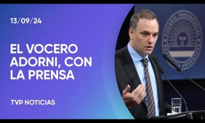 Adorni: “Está en discusión si vamos a vetar o no la Ley de Financiamiento Universitario”