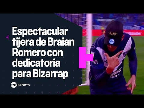 Â¡FESTEJO DEDICADO A BIZARRAP! â½ El gol de Braian #Romero frente a #IndependienteRivadavia