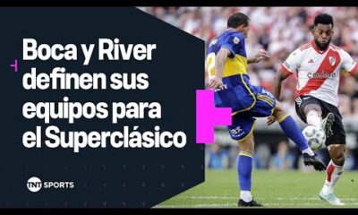 Â¿QuÃ© equipos pondrÃ¡n Boca y River en el SuperclÃ¡sico?