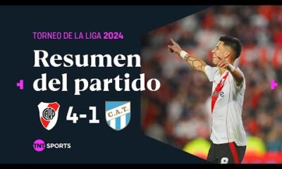 Â¡RIVER GOLEÃ a ATLÃTICO TUCUMÃN en el MONUMENTAL! | #River 4-1 #AtleticoTucuman | Resumen