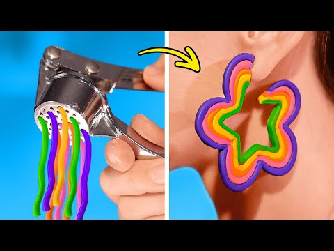 ARTESANÍAS HIPNOTIZANTES CON RESINA EPOXI Y ARCILLA POLIMÉRICA 😍