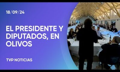 Así fue la cumbre del Presidente con diputados en la quinta presidencial de Olivos