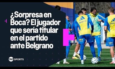 Â¿Sorpresa en Boca ð§ El jugador que serÃ­a titular ante Belgrano