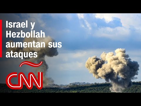 Ataques entre Israel y Hezbollah se intensifican Ataques entre Israel y Hezbollah se intensifican