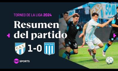 ATLÃTICO TUCUMÃN venciÃ³ a RACING y es ESCOLTA | #AtleticoTucuman 1-0 #Racing | Resumen