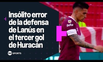 Â¡TREMENDO BLOOPER! ð® El error de #LanÃºs en el tercer gol de #HuracÃ¡n