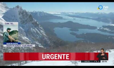 Avalancha en el cerro López en Bariloche