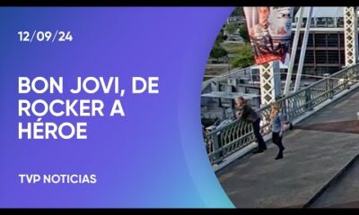 Bon Jovi salvó a una mujer que intentó saltar de un puente en Estados Unidos