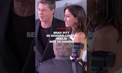 Brad Pitt se mostró con su pareja Inés de Ramón