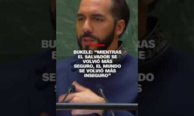 Bukele: “Mientras El Salvador se volvió más seguro, el mundo se volvió más inseguro”