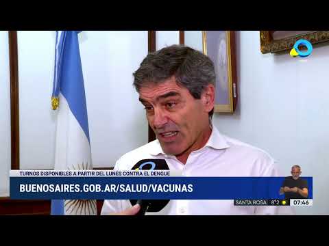 CABA lanza la campaña de vacunación y prevención del dengue