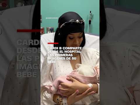 Cardi B comparte las primeras imágenes de su bebé Cardi B comparte las primeras imágenes de su bebé