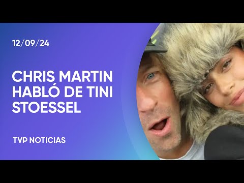 Chris Martin reveló el verdadero motivo por el que invitó a Tini Stoessel a cantar con Coldplay