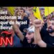 Civiles reaccionan al ataque de Israel en Beirut: Resumen en video de la guerra Israel – Hamas