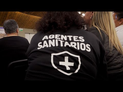 Claudio Poggi en Entrega de Certificados en Reconocimiento a los Agentes Sanitarios