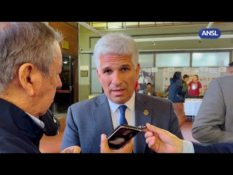 Claudio Poggi, gobernador de San Luis Nota en UNSL