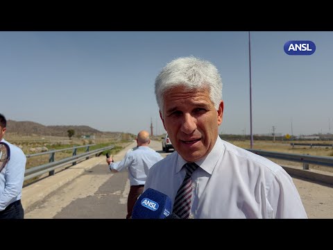 Claudio Poggi, gobernador de San Luis – Puente ruta 7