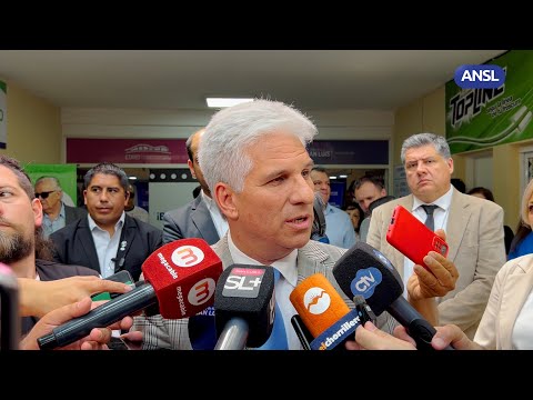 Claudio Poggi, gobernador de San Luis – Vivienda y trabajo Claudio Poggi, gobernador de San Luis – Vivienda y trabajo