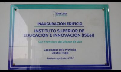 Claudio Poggi inauguró la sede del ISEel en San Francisco