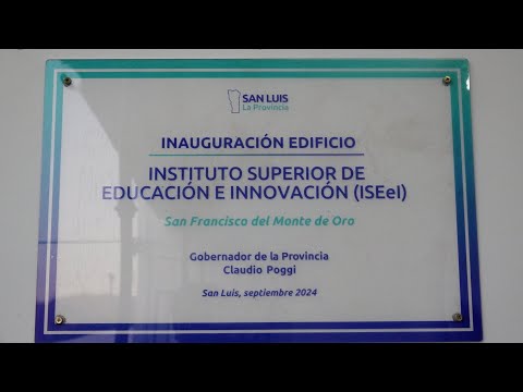 Claudio Poggi inauguró la sede del ISEel en San Francisco Claudio Poggi inauguró la sede del ISEel en San Francisco