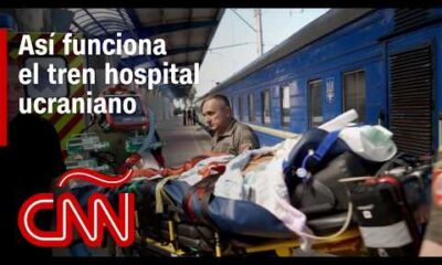 CNN viaja en un tren hospital para los heridos de la invasión en Ucrania