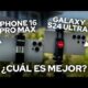 Comparativa cámara iPhone 16 pro Max VS Galaxy S24 Ultra