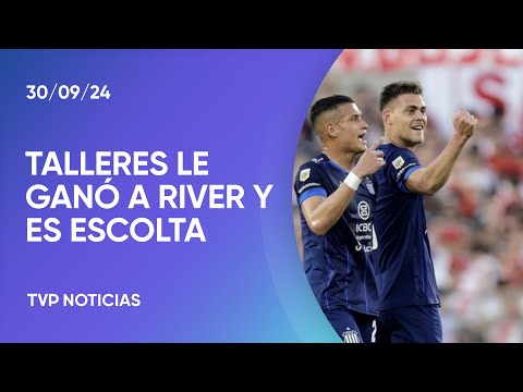Con el triunfo de Talleres sobre River, así están las posiciones del torneo de la Liga Profesional Con el triunfo de Talleres sobre River, así están las posiciones del torneo de la Liga Profesional