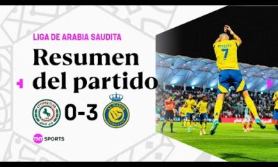 Con gol de CRISTIANO RONALDO, GOLEÃ el AL NASSR ð¥ | #AlEttifaq 0-3 #AlNassr | Resumen