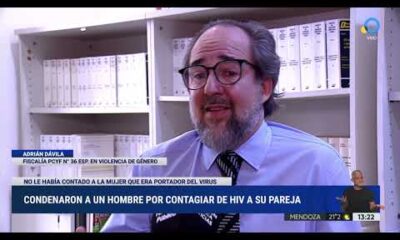 Condenan a un hombre por contagiar de HIV a su pareja