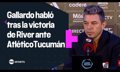 CONFERENCIA de Gallardo: “Ya habrÃ¡ tiempo para ver como vamos a enfrentar a Boca”