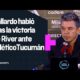 CONFERENCIA de Gallardo: “Ya habrÃ¡ tiempo para ver como vamos a enfrentar a Boca”