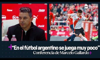 CONFERENCIA de Marcelo GALLARDO: “En el FÃTBOL ARGENTINO se JUEGA MUY POCO”