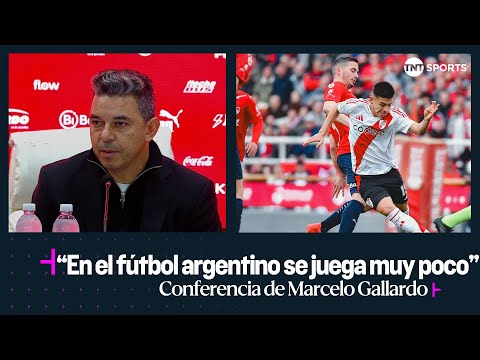 CONFERENCIA de Marcelo GALLARDO: “En el FÃTBOL ARGENTINO se JUEGA MUY POCO” CONFERENCIA de Marcelo GALLARDO: “En el FÃTBOL ARGENTINO se JUEGA MUY POCO”