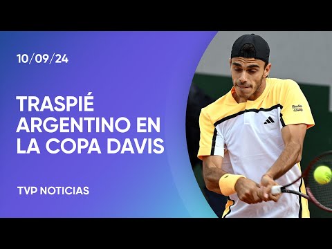 Copa Davis: Argentina debutó con una derrota ante Canadá Copa Davis: Argentina debutó con una derrota ante Canadá