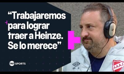 Cristian Malaspina, presidente de Argentinos, en exclusiva: “Trataremos de convencer a Heinze”