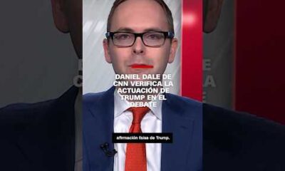 Daniel Dale de CNN verifica la actuación de Trump en el debate