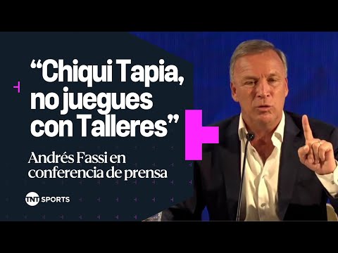 ð¨ Andrés Fassi, presidente de Talleres: “Chiqui Tapia, no juegues con Talleres” ð¨ Andrés Fassi, presidente de Talleres: “Chiqui Tapia, no juegues con Talleres”