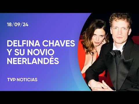 De la ficción a la realidad: Delfina Chaves presentó a su novio Martijn Lakemeier