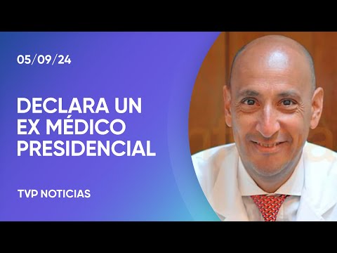 Declara el exmédico presidencial por las denuncias de Fabiola Yañez contra Alberto Fernández Declara el exmédico presidencial por las denuncias de Fabiola Yañez contra Alberto Fernández