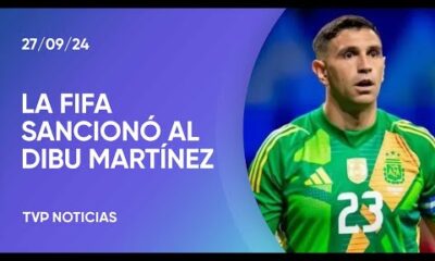 Dibu Martínez se pierde los próximos dos partidos de la Selección por las Eliminatorias