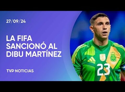 Dibu Martínez se pierde los próximos dos partidos de la Selección por las Eliminatorias