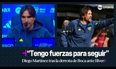 Diego MartÃ­nez tras la derrota de #Boca ante #River: “Entre todos veremos como seguir”