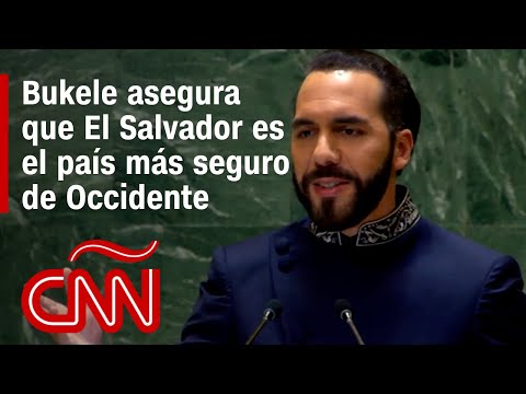 Discurso completo de Bukele en la Asamblea de la ONU: seguridad en El Salvador, redes sociales y más Discurso completo de Bukele en la Asamblea de la ONU: seguridad en El Salvador, redes sociales y más