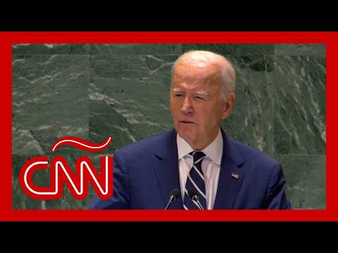 Discurso completo de Joe Biden en la Asamblea de la ONU: Israel, IA, Putin y elecciones de EE.UU. Discurso completo de Joe Biden en la Asamblea de la ONU: Israel, IA, Putin y elecciones de EE.UU.
